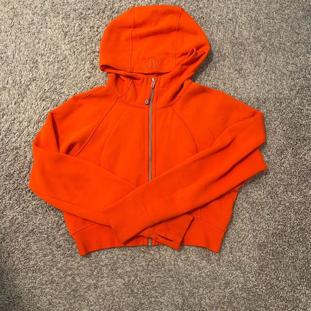 Lululemon Scuba Full-Zip Cropped Hoodie